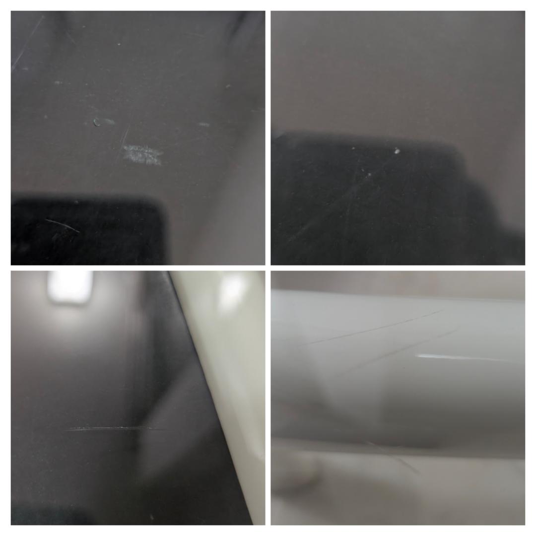 HUKLA アイアン ガラス テーブル ミッドセンチュリー モダン バウハウス