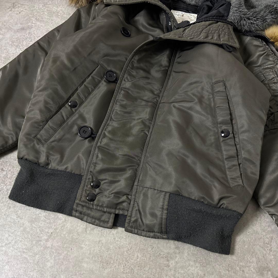 USA製■90's■SPIWAK【XS】N-2B フライトジャケット 短丈