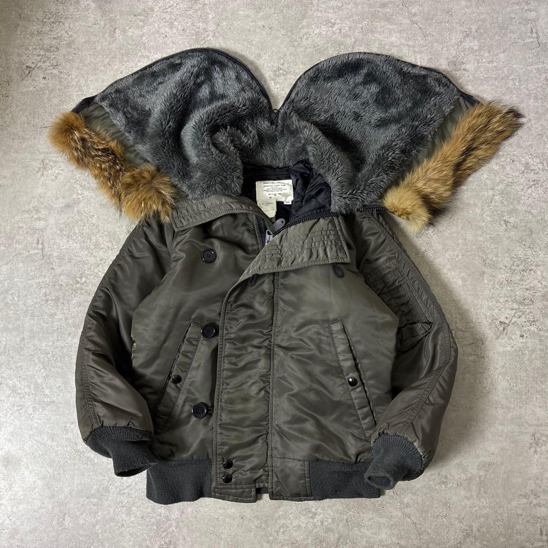 USA製■90's■SPIWAK【XS】N-2B フライトジャケット 短丈