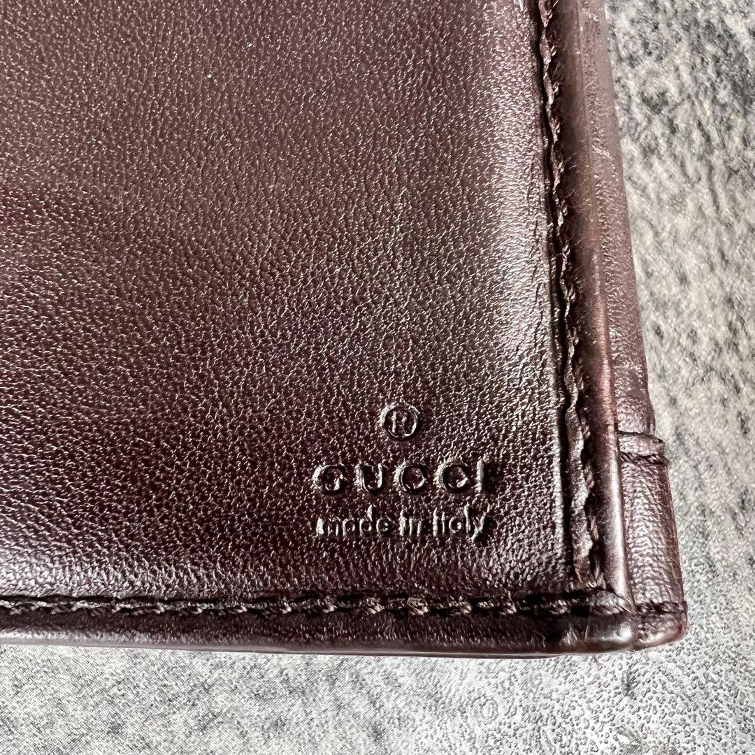 GUCCI グッチシマ ハートクレストWホック長財布