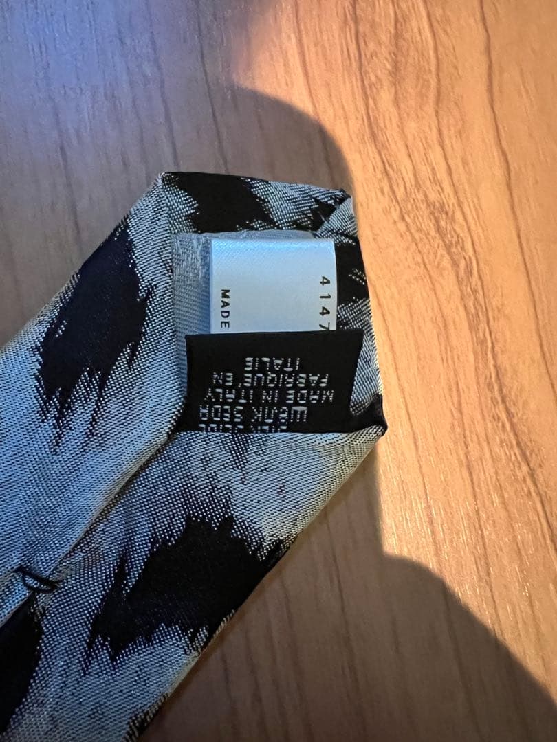 使用感無 ヴィヴィアンウエストウッド ヒョウ柄 シルク ネクタイ レオパード