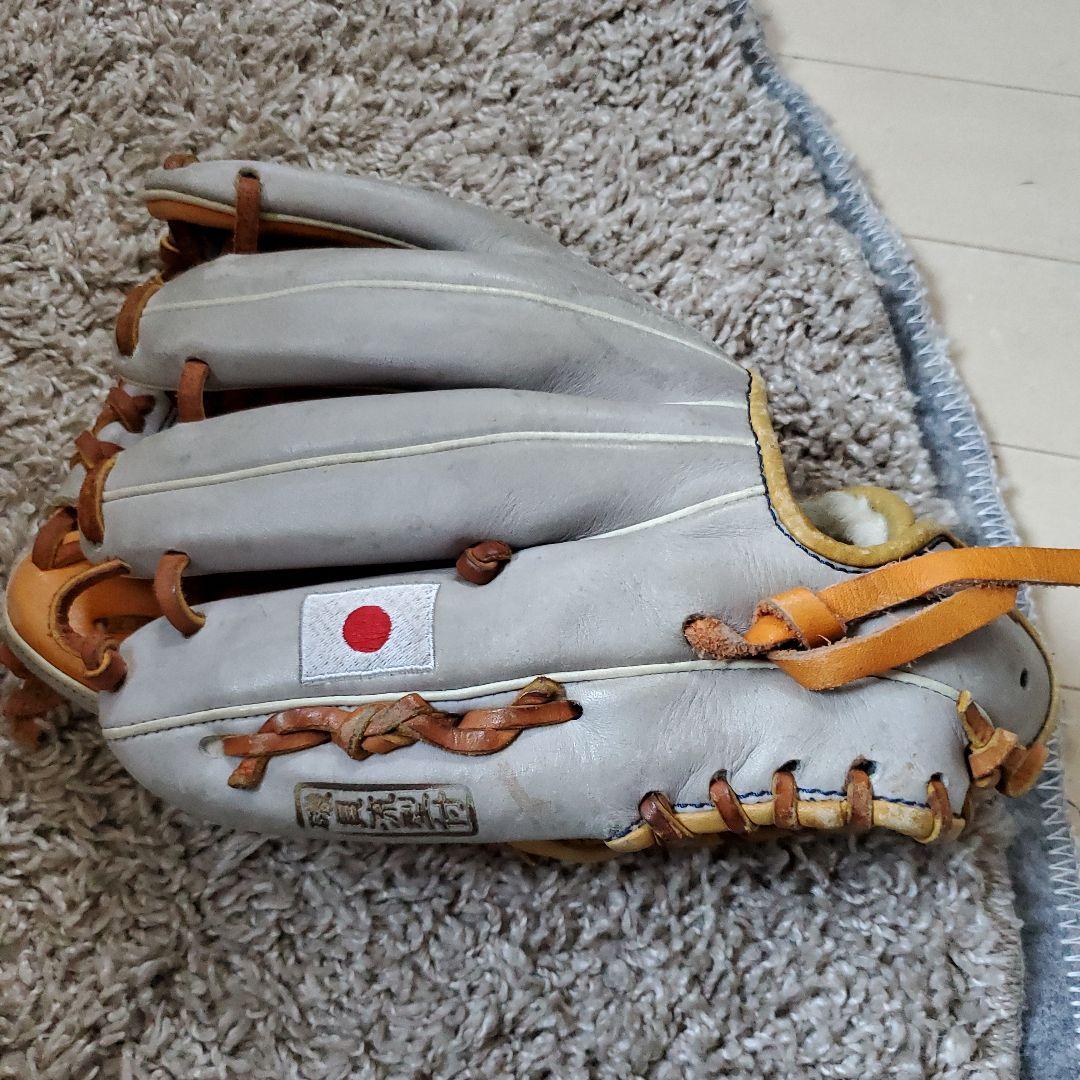 久保田スラッガー 磯貝流型付け 内野手用 軟式