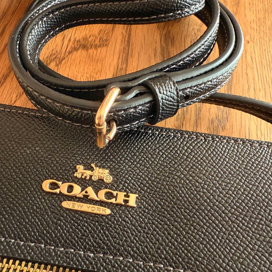 美品✨ COACH コーチ ショルダーバッグ 鞄 ブラック