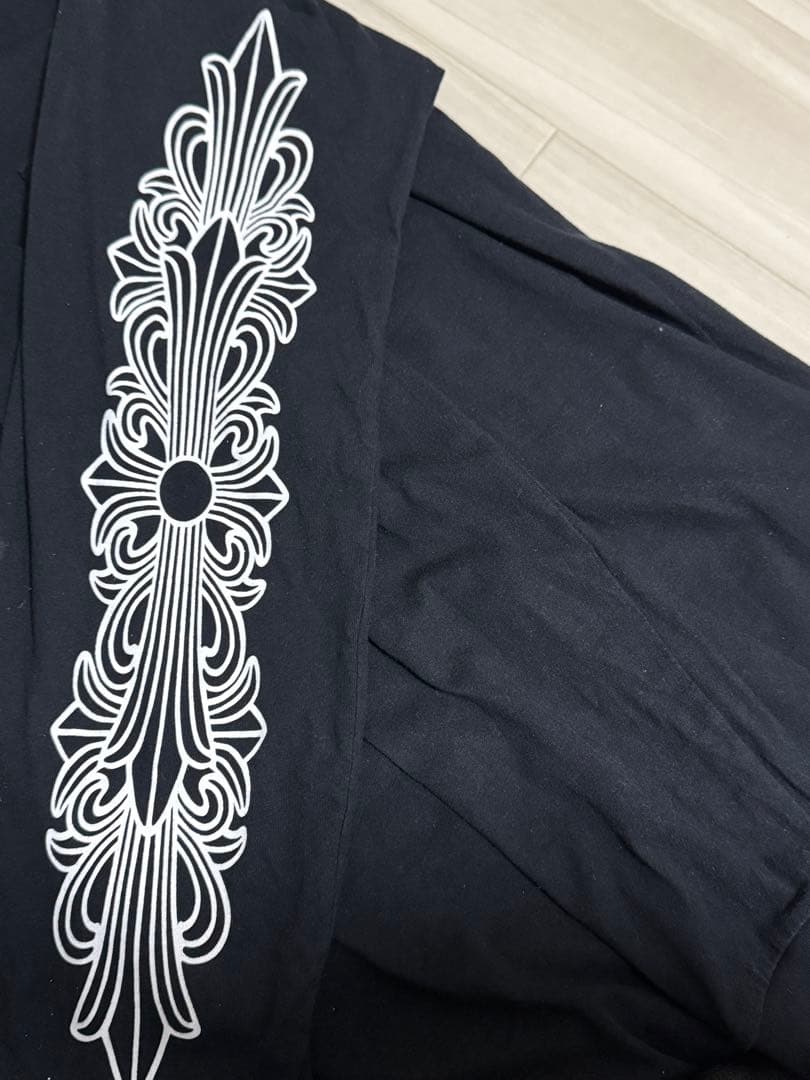 CHROME HEARTSクロムハーツ長袖Tシャツ ホノルル　ブラックsサイズ