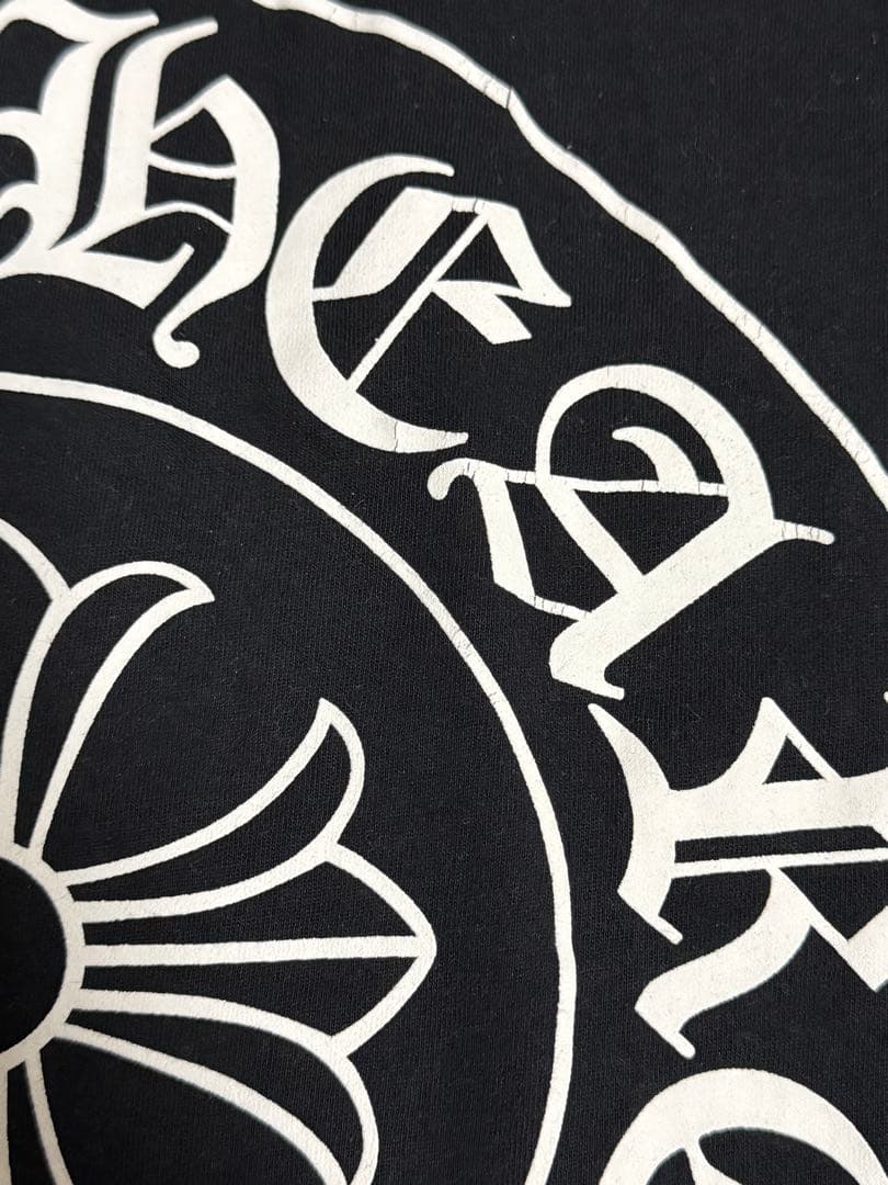 CHROME HEARTSクロムハーツ長袖Tシャツ ホノルル　ブラックsサイズ