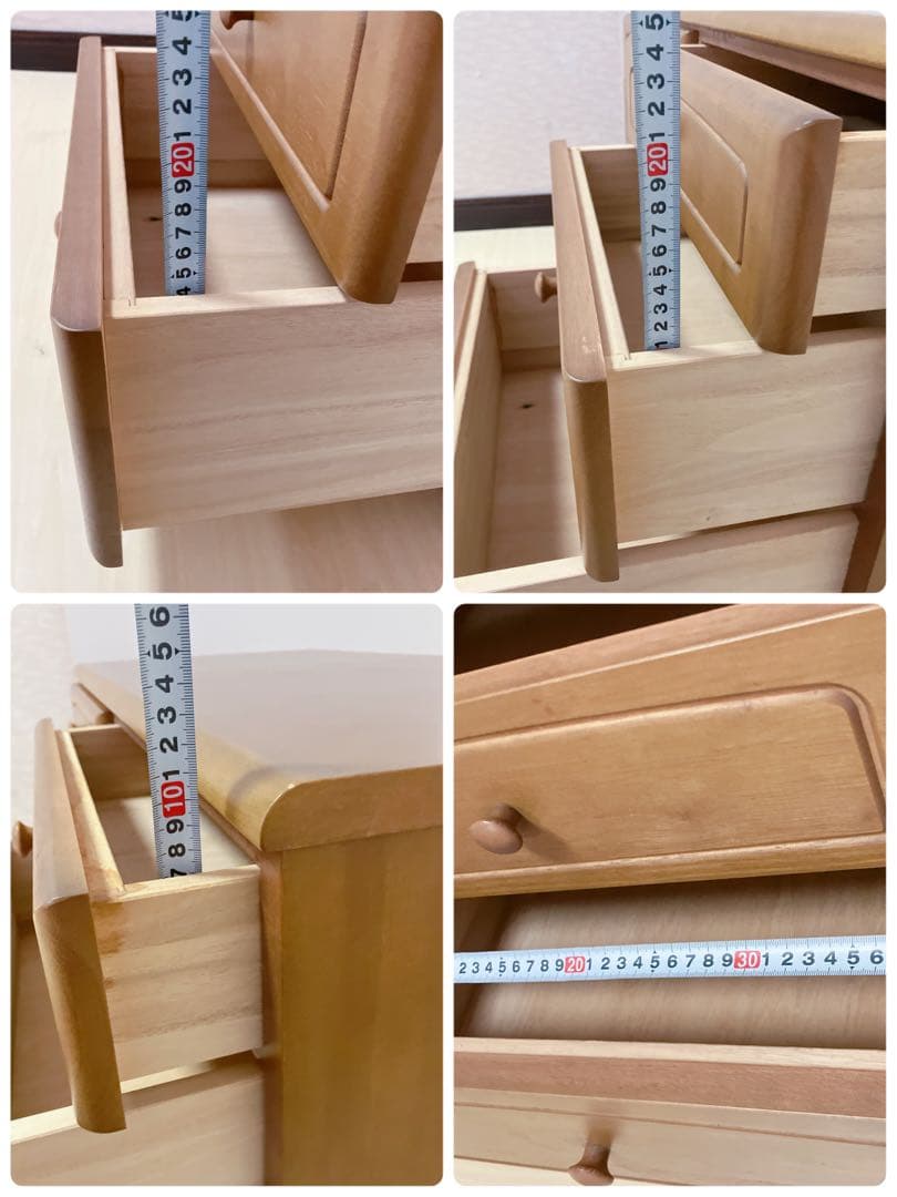 karimoku カリモク　チェスト　木製　天然木　サイドチェスト　箪笥　6引出