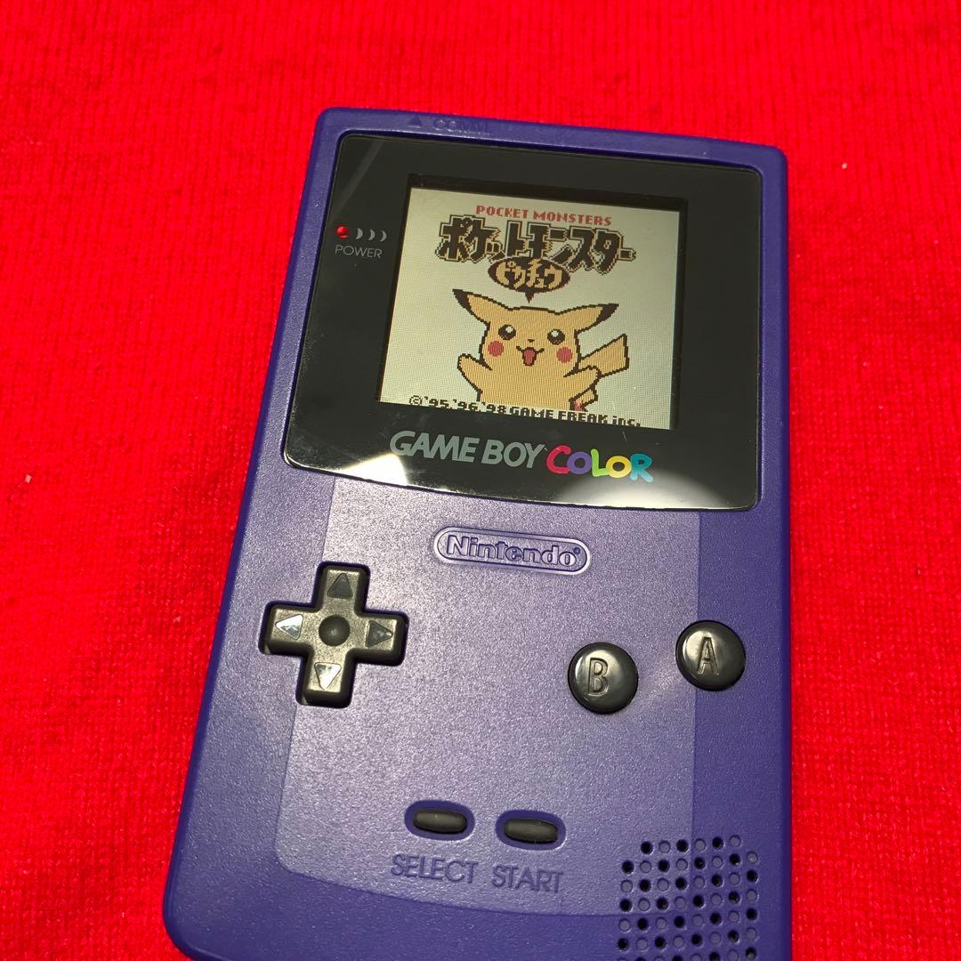 任天堂ゲームボーイカラー ❤️ガラス製。新品スクリーンレンズ 偏光フィルム新品