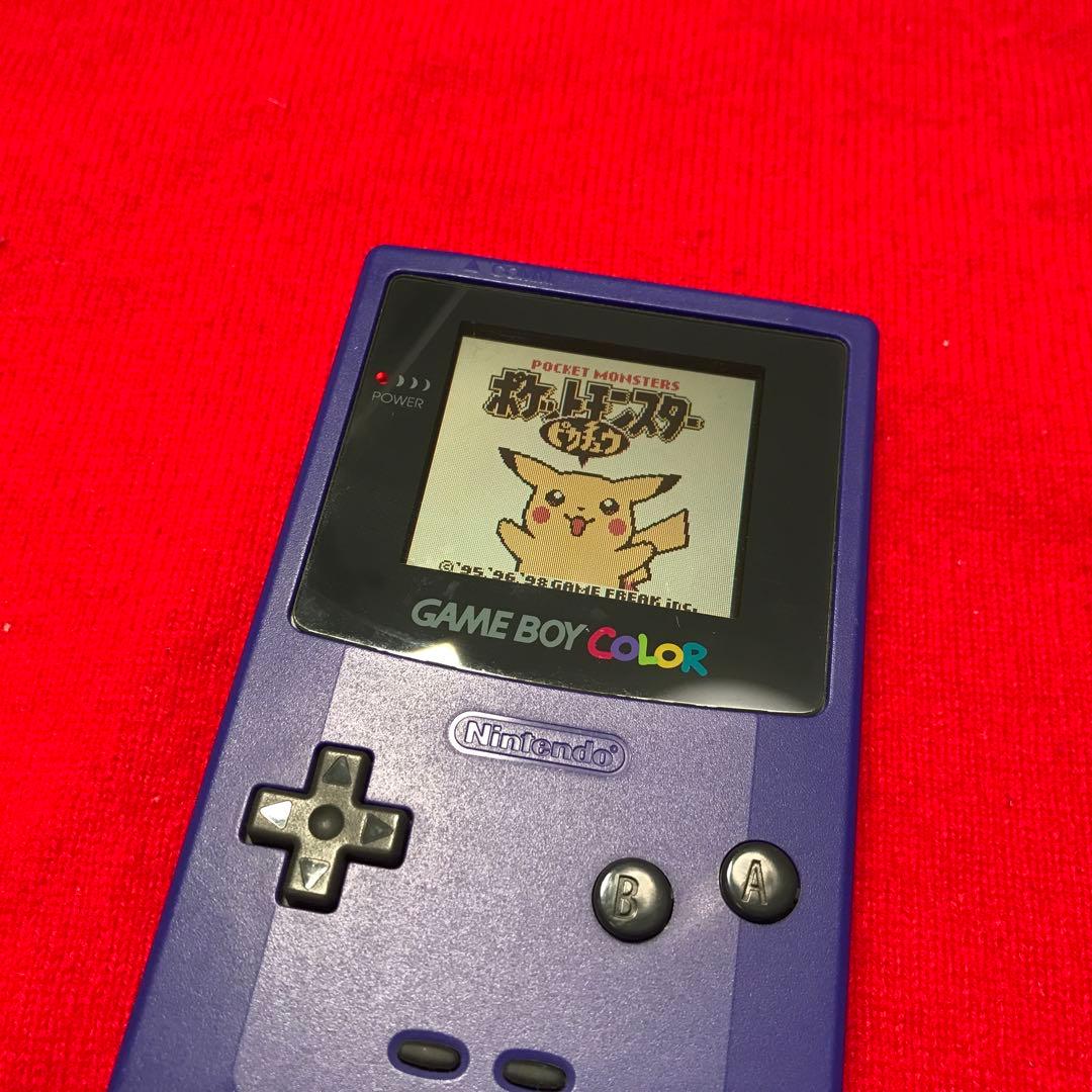 任天堂ゲームボーイカラー ❤️ガラス製。新品スクリーンレンズ 偏光フィルム新品