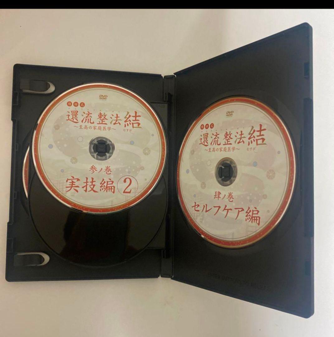 整体DVD計5枚【綿田式 還流整法 結】【綿田式 還流整法 開】綿田幸雄