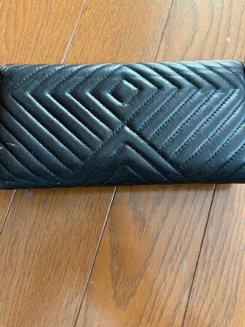 PRADA キルティング ブラック 長財布 正規品