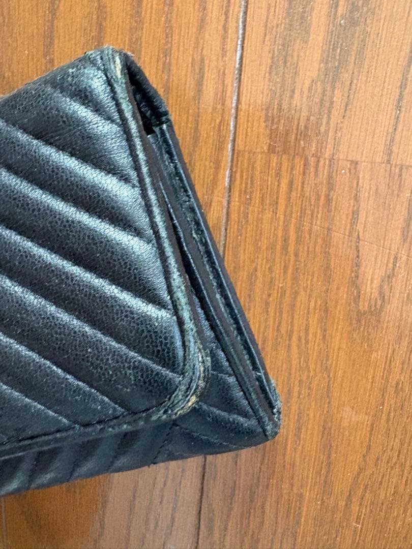 PRADA キルティング ブラック 長財布 正規品