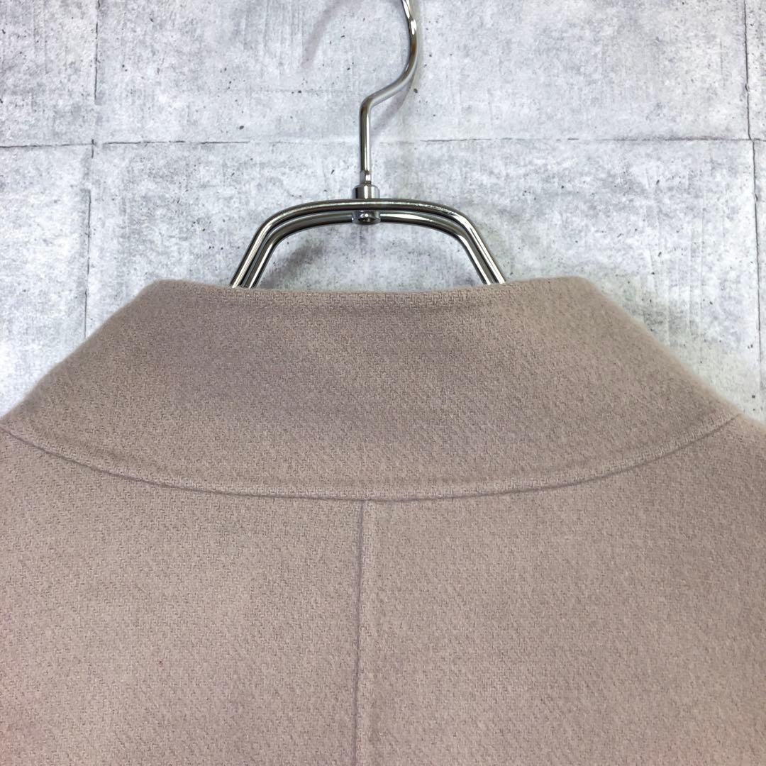 M-premier BLACK 古着 ウール リバーフレアケープコート アウター