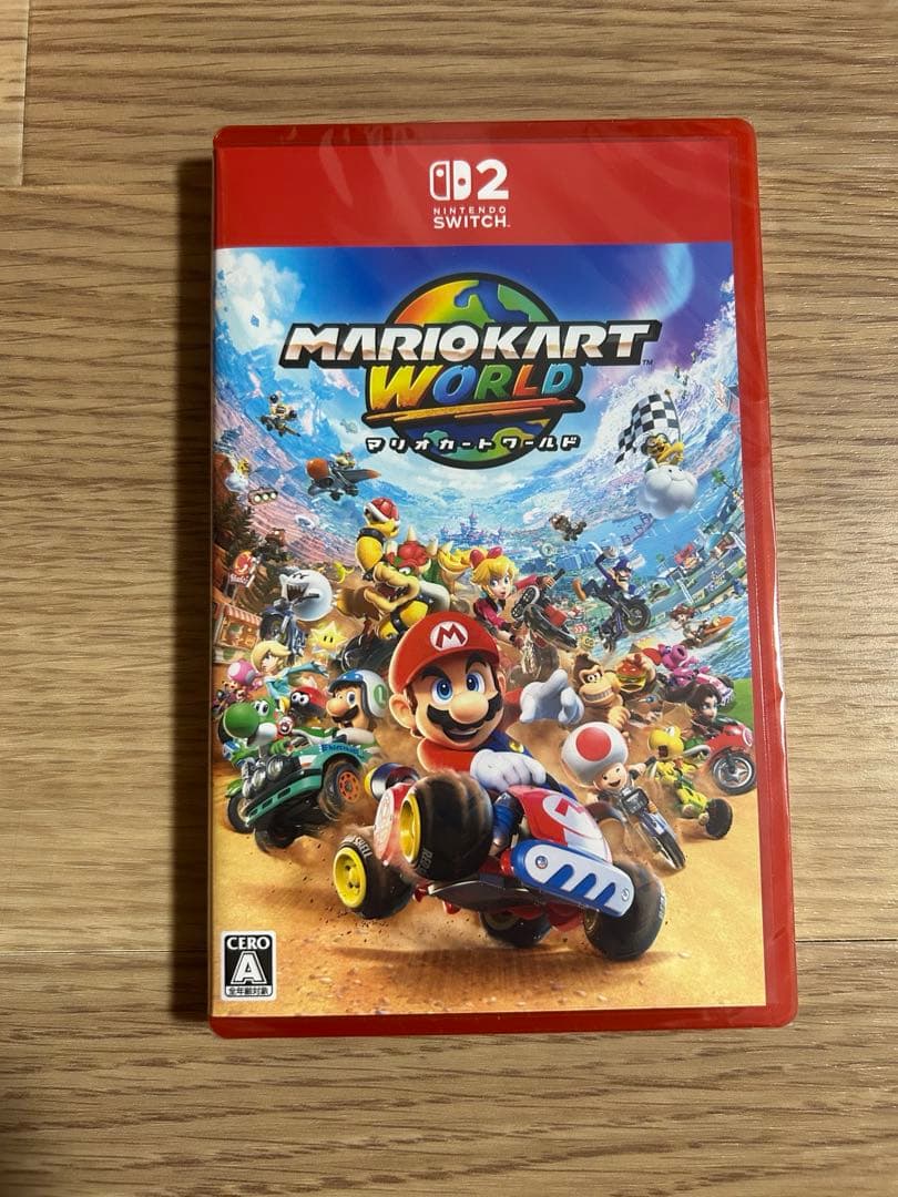 マリオカートワールド パッケージ版 Switch2 新品未開封品