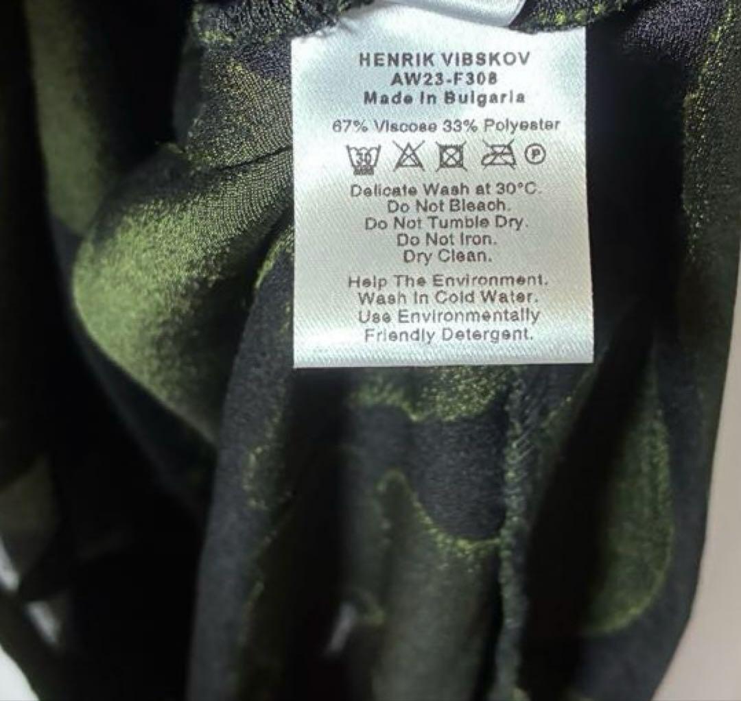 HENRIK VIBSKOV 花柄ロングワンピース S