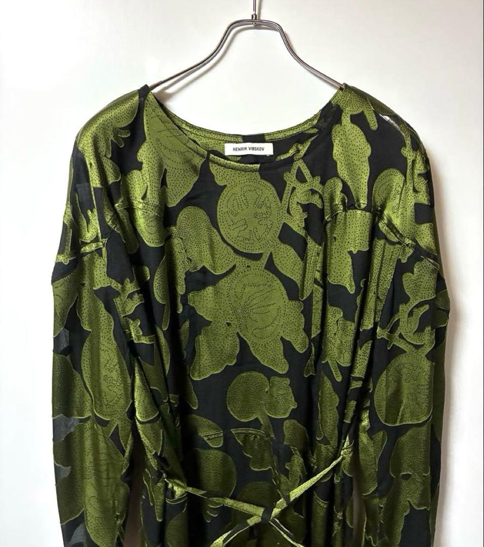 HENRIK VIBSKOV 花柄ロングワンピース S