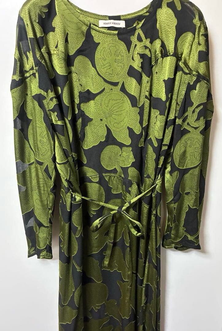 HENRIK VIBSKOV 花柄ロングワンピース S