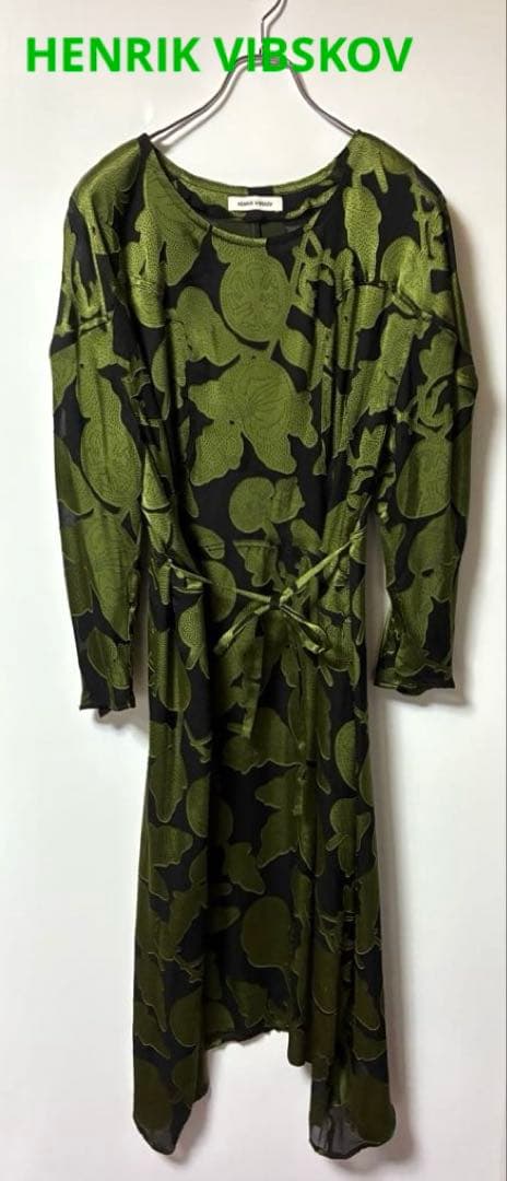 HENRIK VIBSKOV 花柄ロングワンピース S