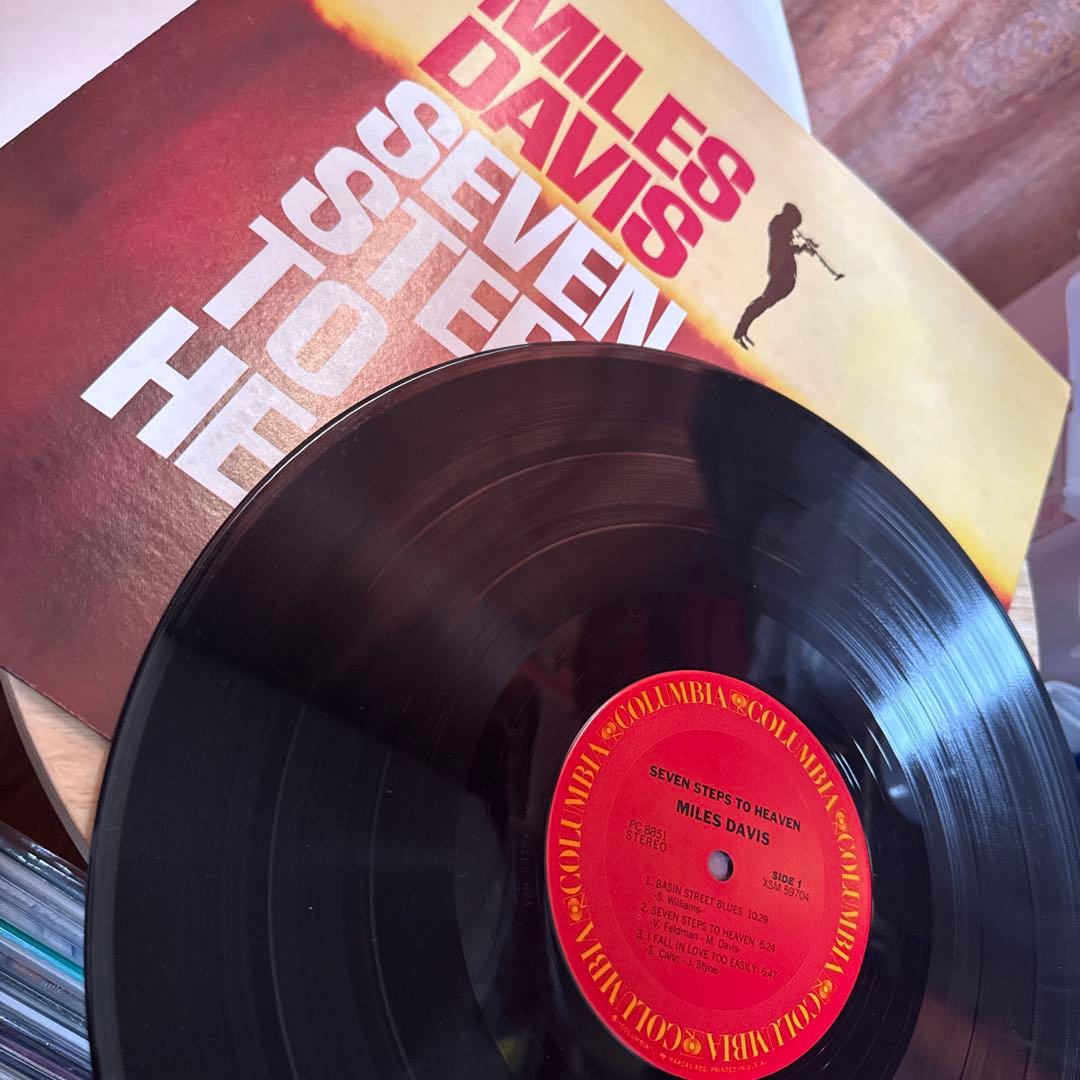 LP12in米盤マイルスデイビスの4枚 写真参照　盤ジャケ良好