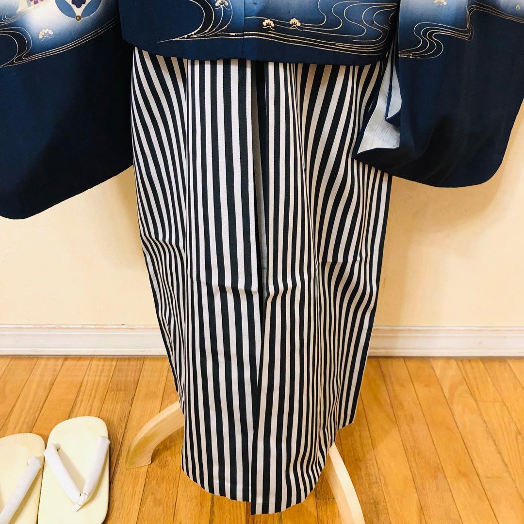 七五三 五歳‼️黒地 豪華男の子 鷹完全️フルセット‼️お家から揃え無 逸品‼️