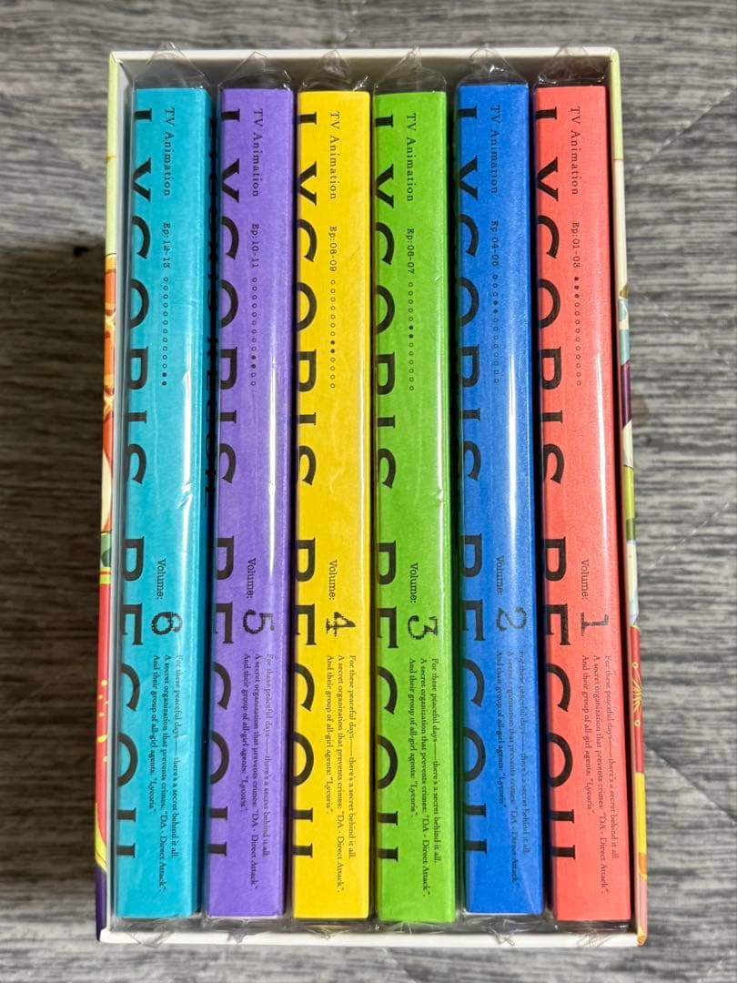 リコリスリコイル　DVD Blu-ray版　全6巻セット