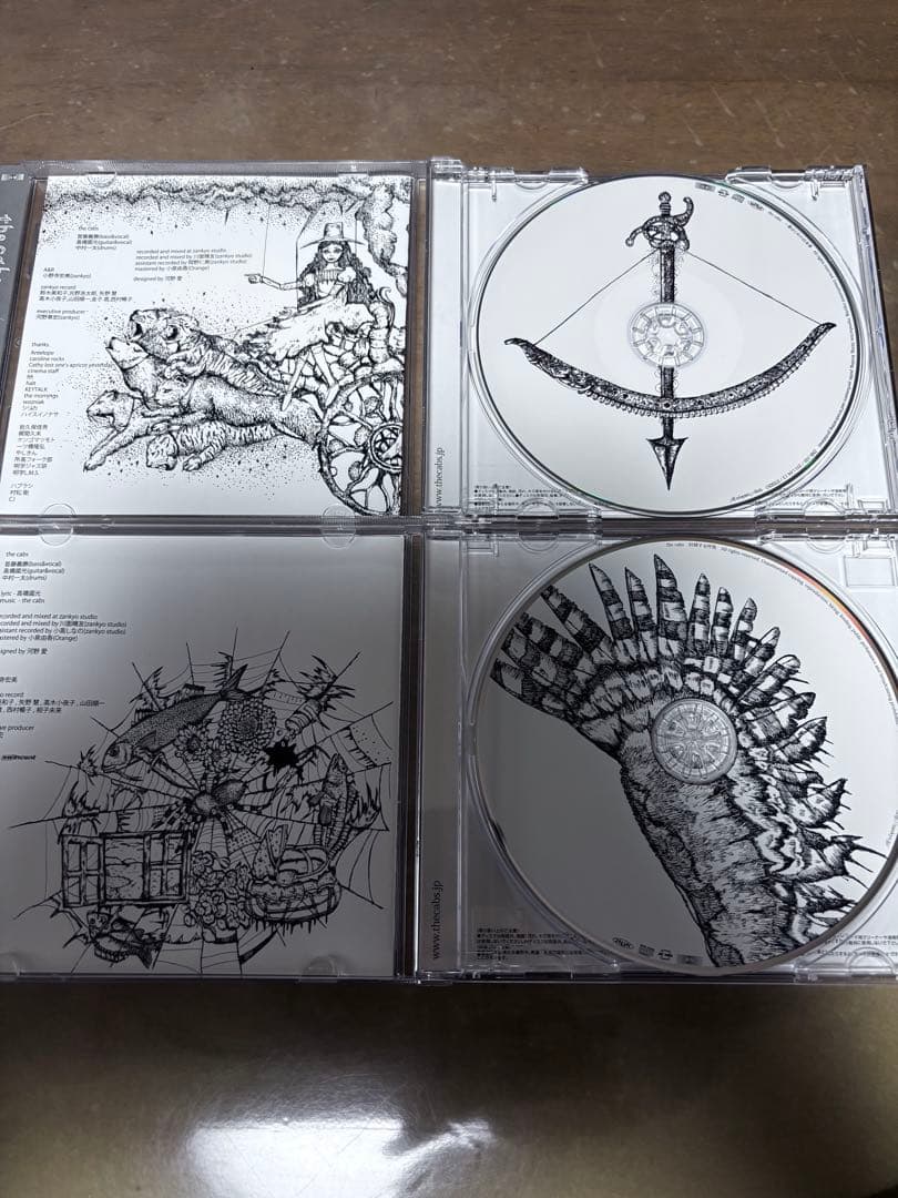 完品　the cabs 回廻する呼吸 一番はじめの出来事　CD+ステッカー