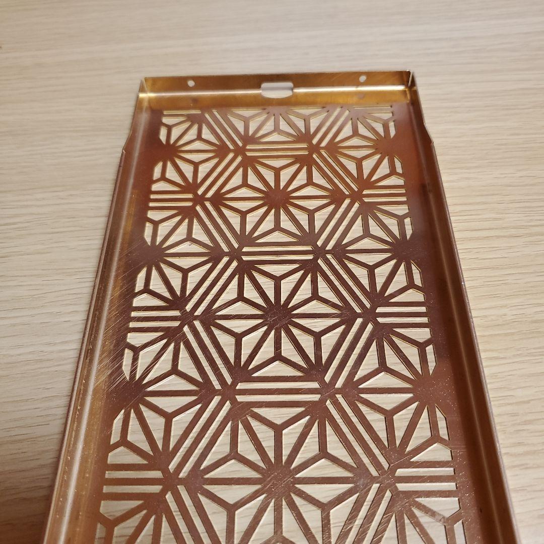 802products IGT 天板 真鍮 ハーフユニット【 麻の葉 】
