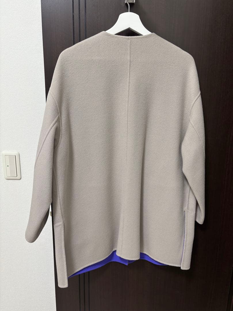 united arrowsバイカラーコート