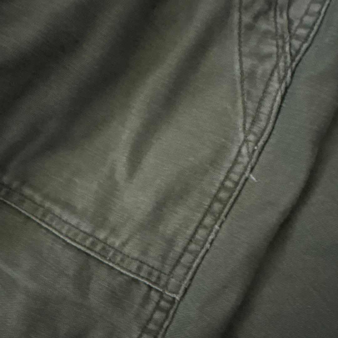 60s US ARMY OG-107 ベイカーパンツ　ジッパー
