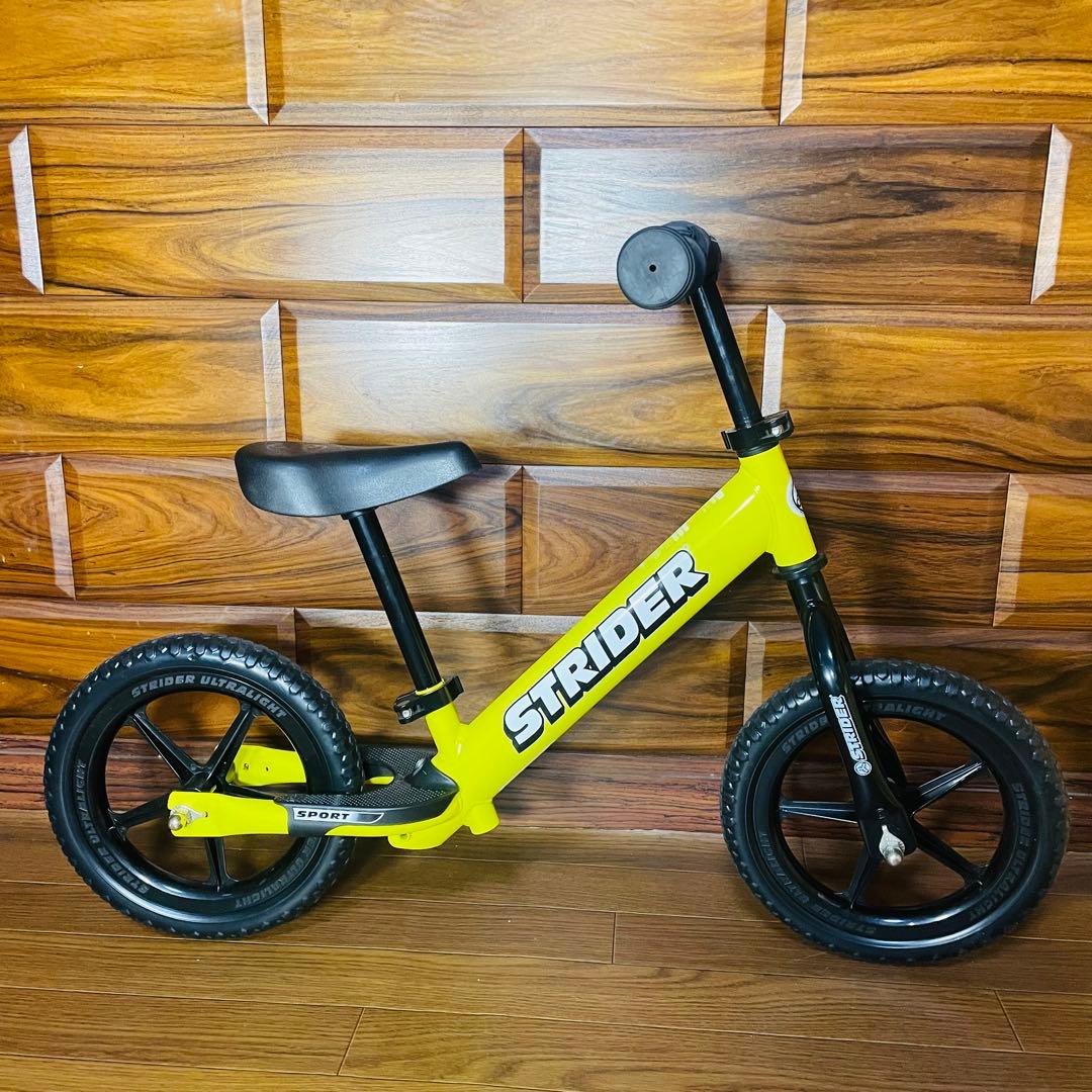 超美品 希少色 STRIDER SPORTS ストライダー スポーツ イエロー