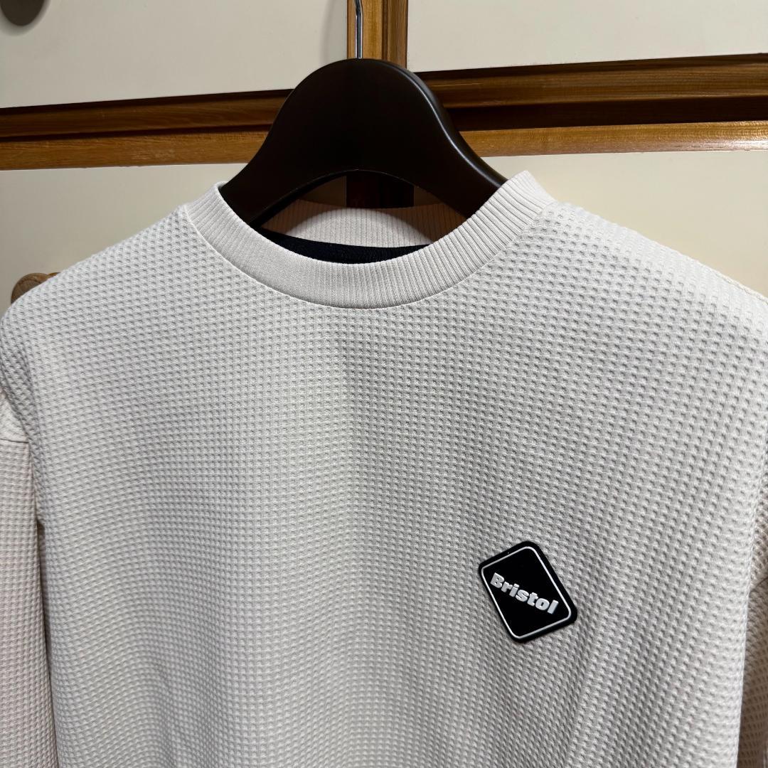 FCRB TECH WAFFLE TEAM CREWNECK sizeS 美品