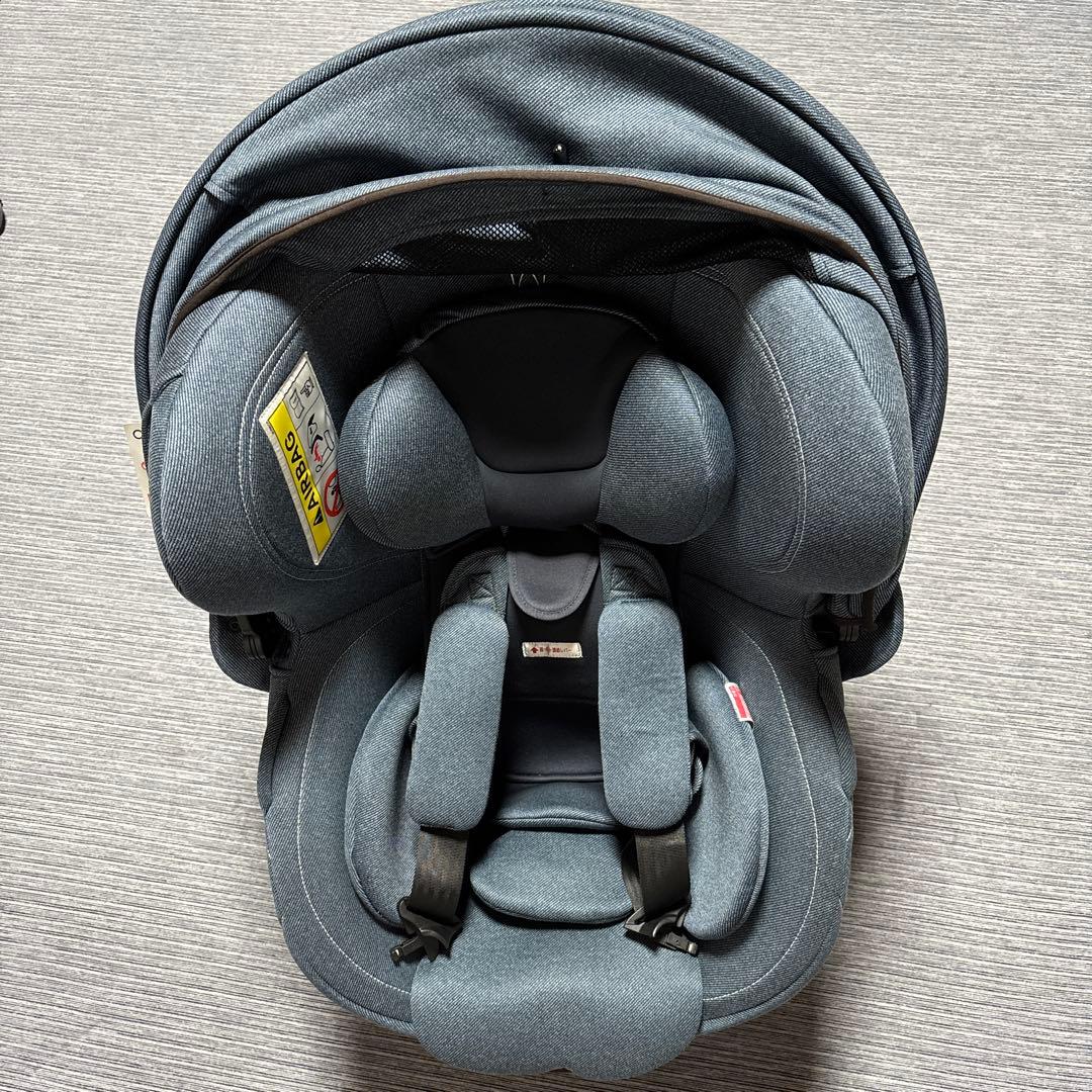 エールべべ クルット4 Oui BF893 デニムブルー