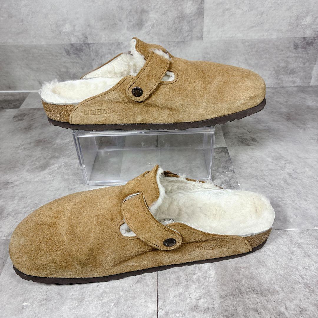 【良品】✨BIRKENSTOCK Boston Boa Suede26.5cm