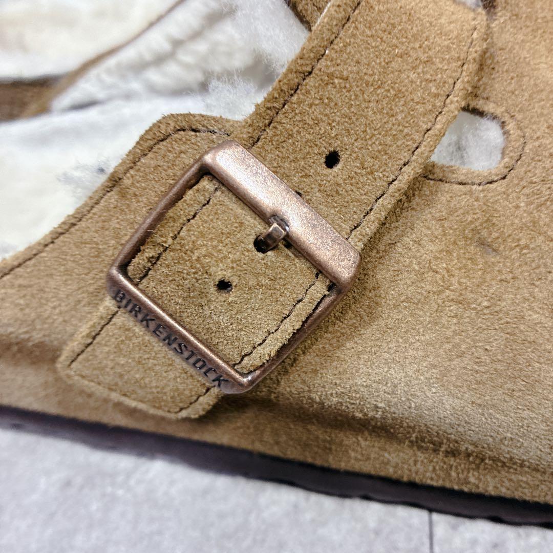 【良品】✨BIRKENSTOCK Boston Boa Suede26.5cm
