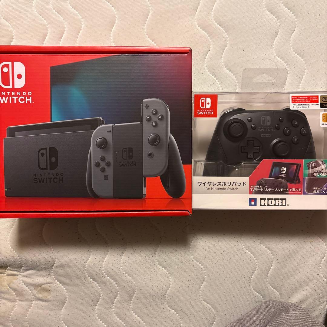 (新品未開封)Nintendo Switch 本体 + ワイヤレスコントローラー