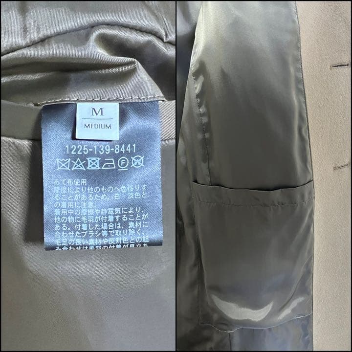 定価37400円！BEAUTY&YOUTH ソリッド チェスターコート M