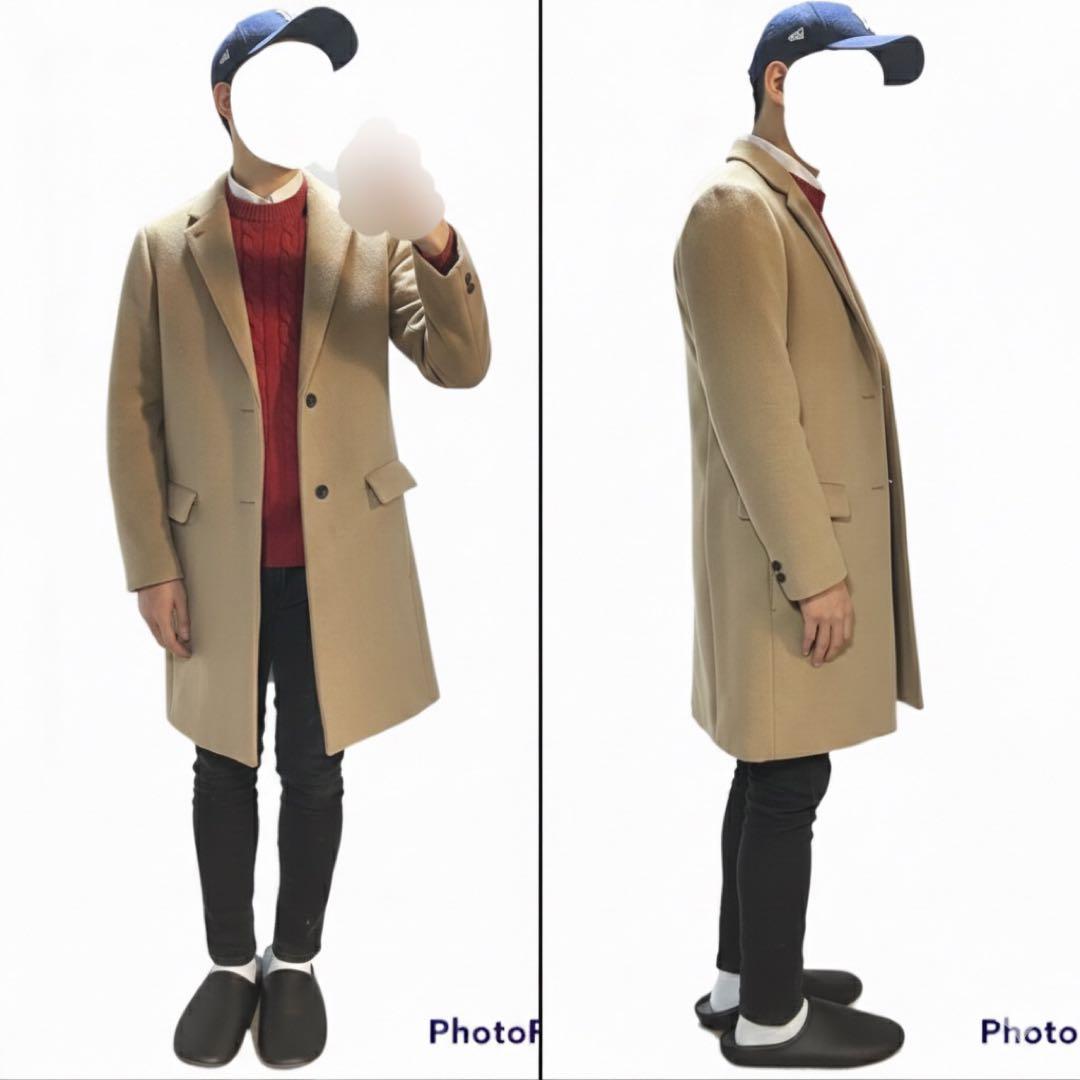 定価37400円！BEAUTY&YOUTH ソリッド チェスターコート M