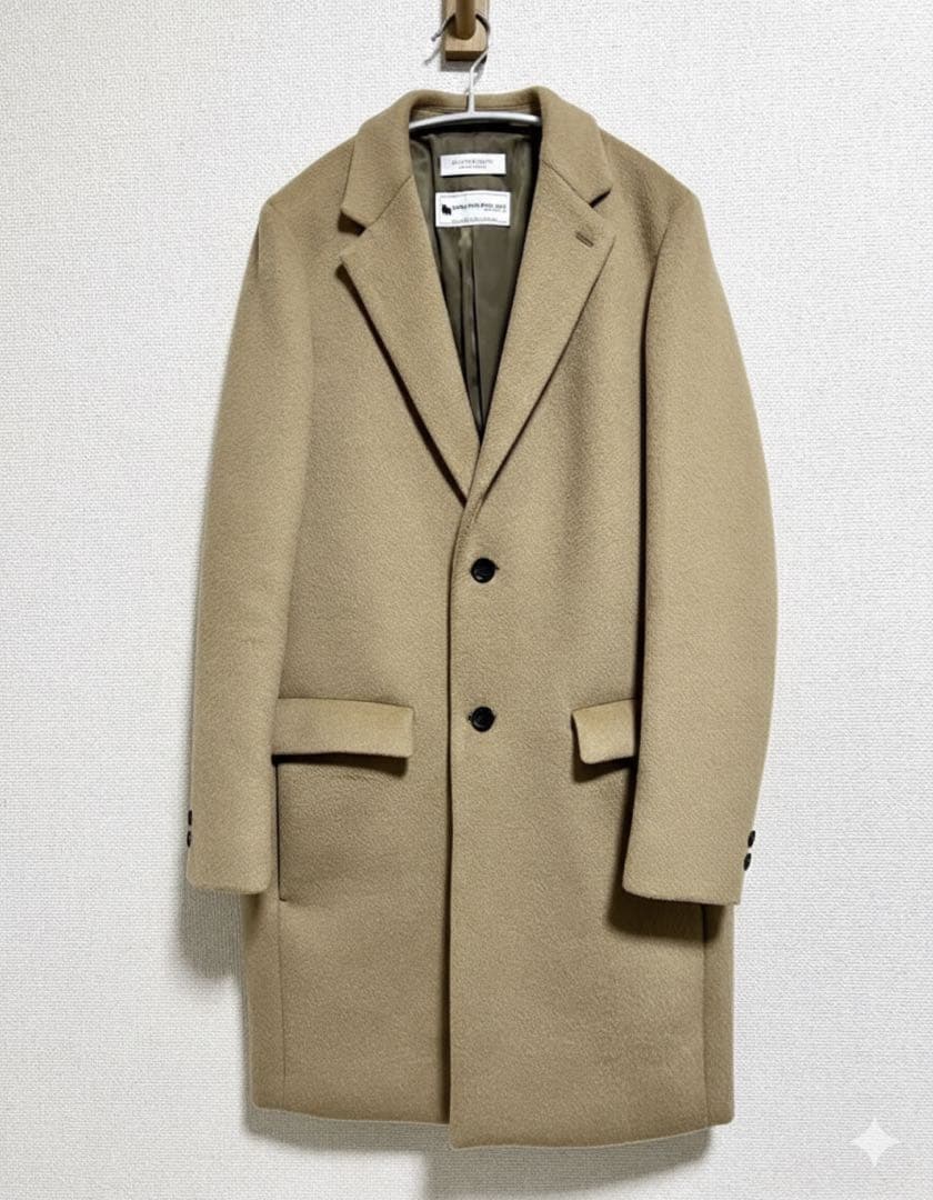定価37400円！BEAUTY&YOUTH ソリッド チェスターコート M