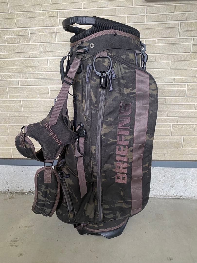 BRIEFING CR-4マルチカモブラック　キャディバッグ セット