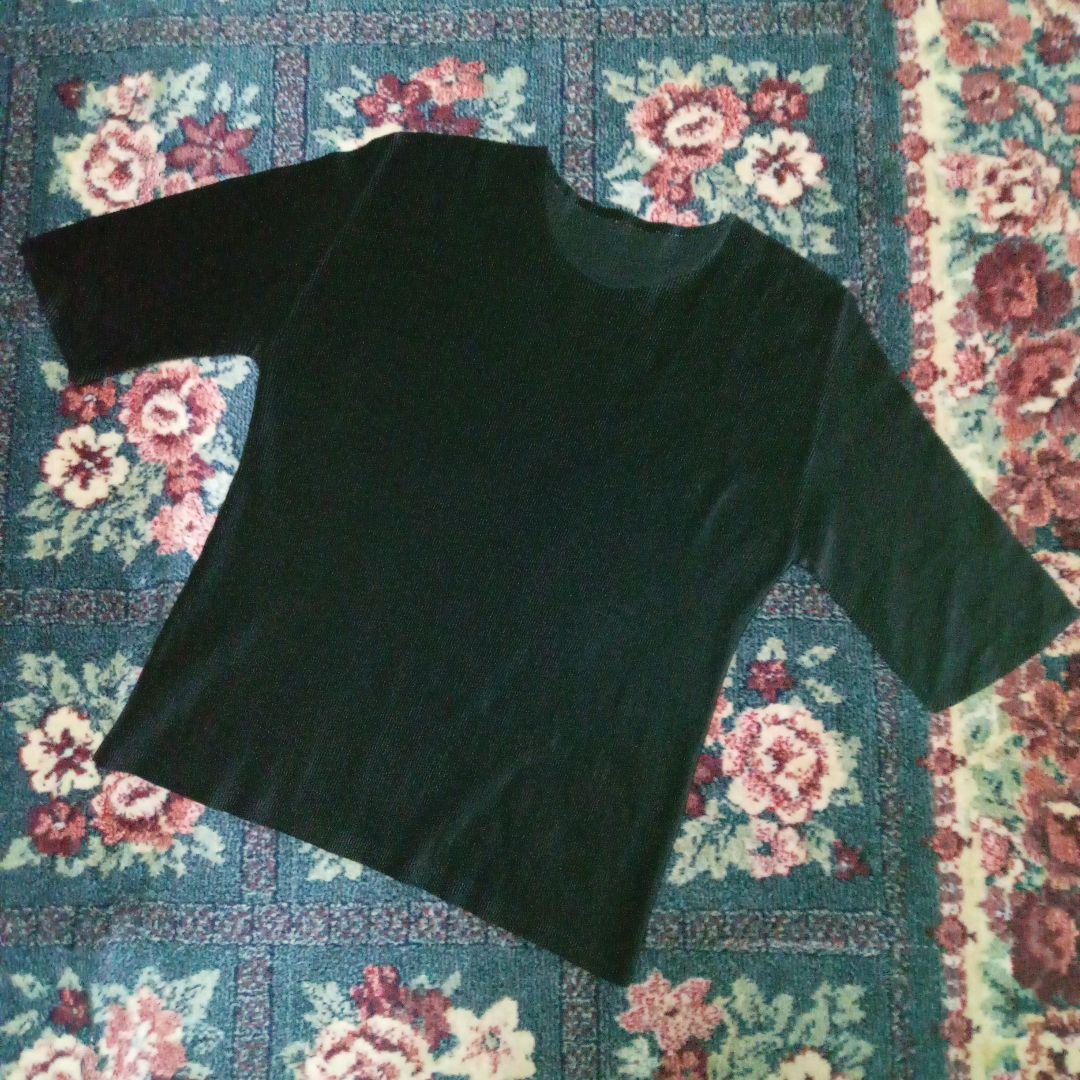 PLEATS PLEASE　ミスト　プリーツトップス　ブラック