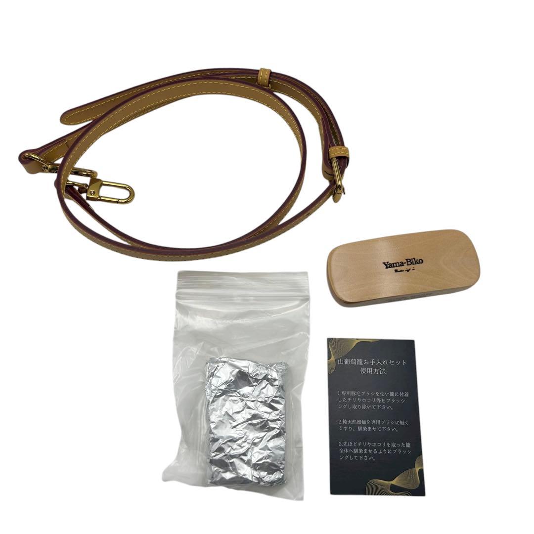 ⭐️クリスマスローズ⭐️ Yama-Biko ミニョン デ 山葡萄カゴバック