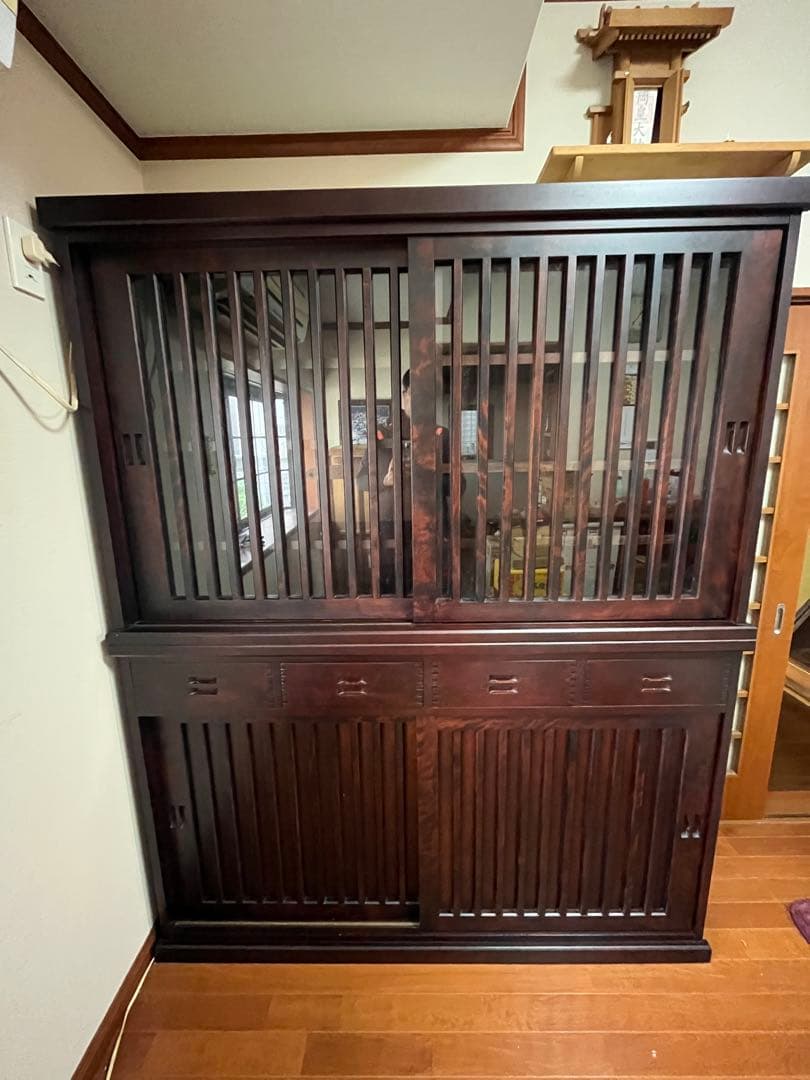 民芸家具　和光　NEW北樹　水屋150K上質な和の空間づくりにおすすめの水屋箪笥