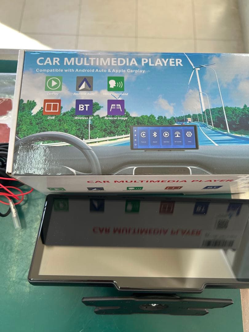 前後ドラレコ　ディスプレイオーディオ CarPlay Android auto