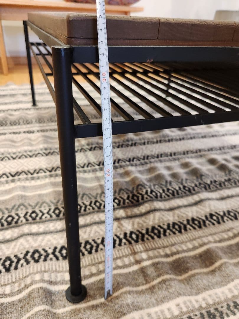 【格安提供】東馬　KeLT　ヴィンテージ　木製　ローテーブル　リビングテーブル