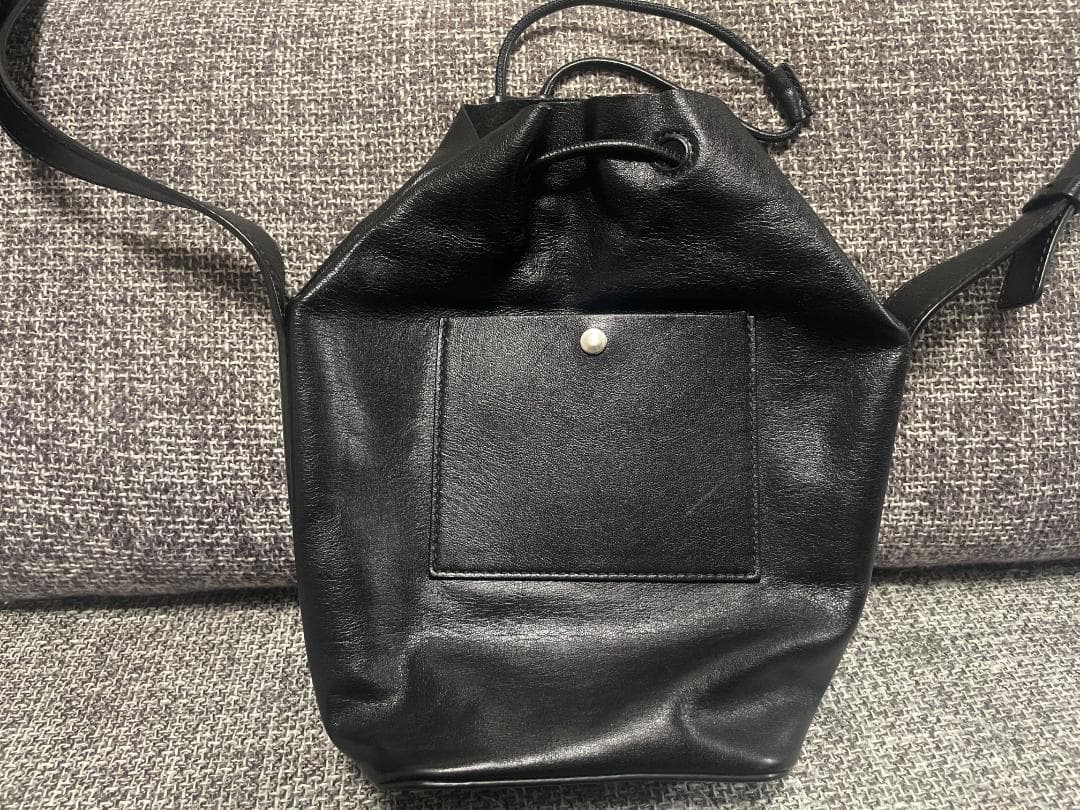 レ*ド様 【美品•希少】JIL SANDER ドローストリングショルダーバッグ