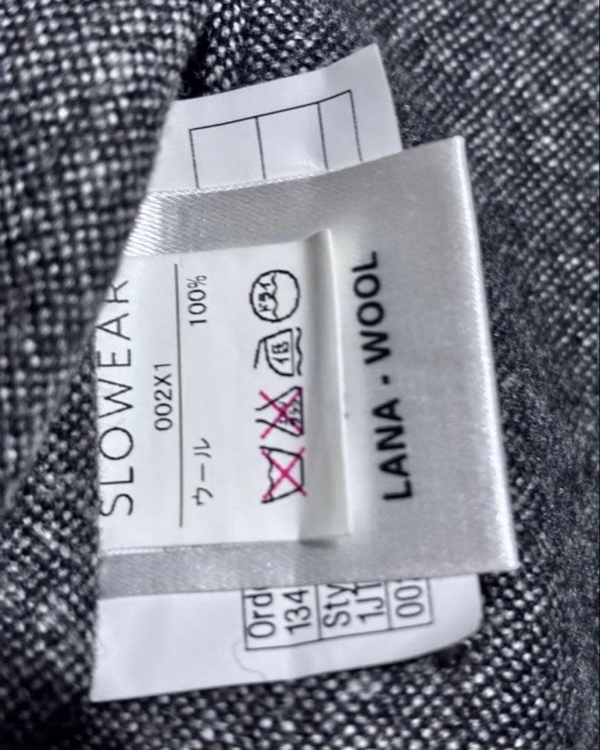 インコテックス incotex ホームスパン　スラックス　グレー　50 美品