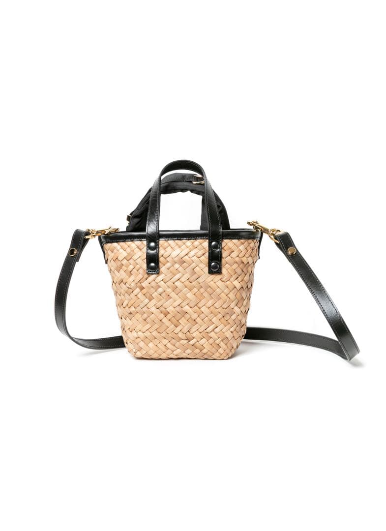 sacai 編み込みデザイン かごバッグ