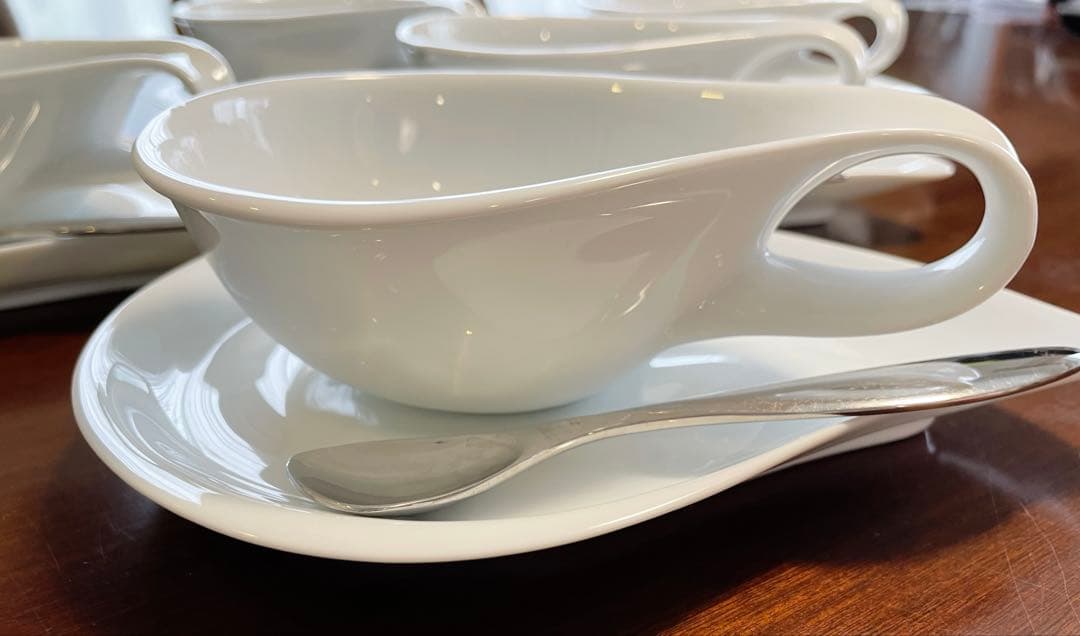 希少】ルイジ・コラーニ　デザイン　コーヒーカップ＆ソーサー　5客セット