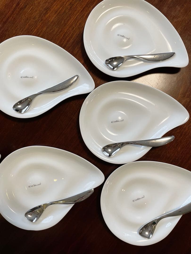 希少】ルイジ・コラーニ　デザイン　コーヒーカップ＆ソーサー　5客セット