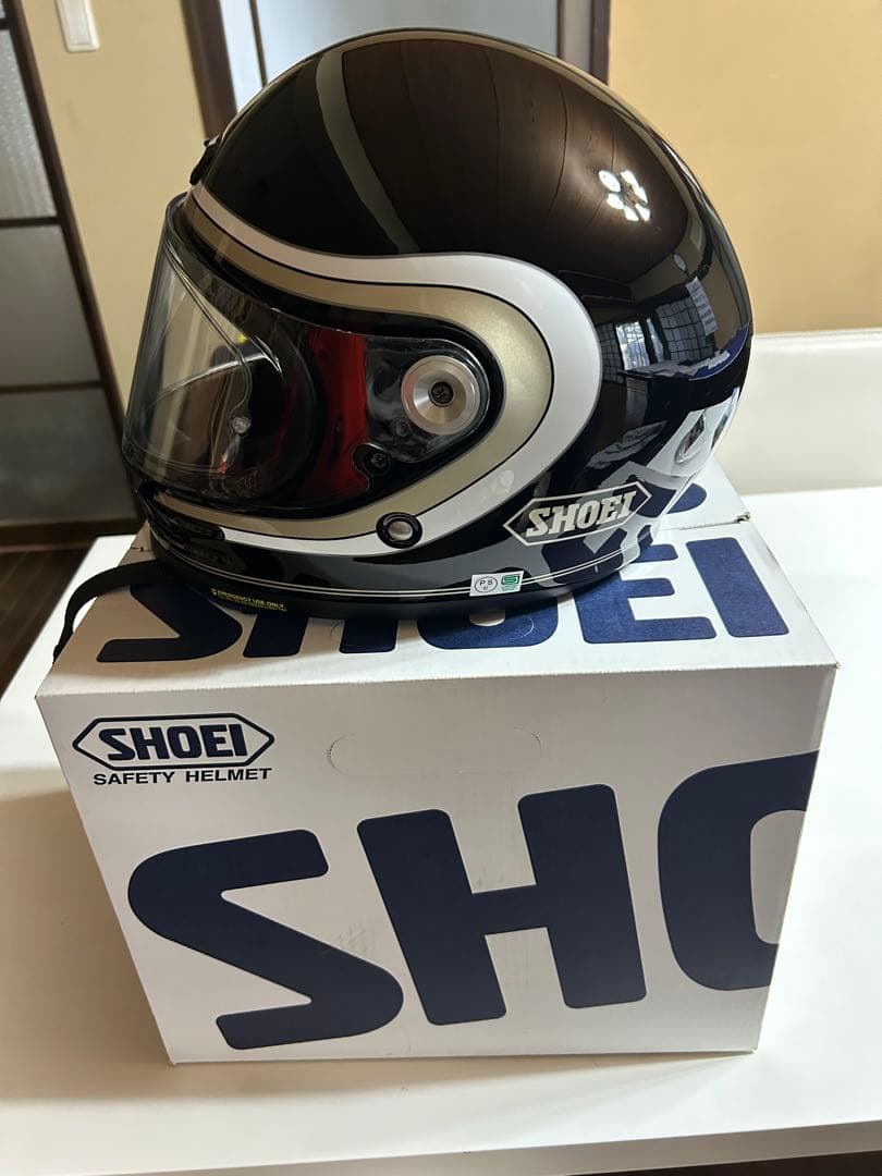 【美品】SHOEI Glamster BIVOUAC Lサイズ 調光シールド付き