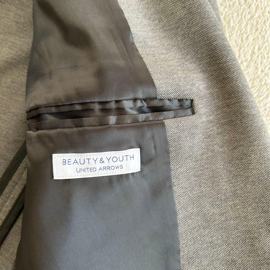 【極美品】BEAUTY&YOUTH グレー スーツ ジャケット パンツ セット